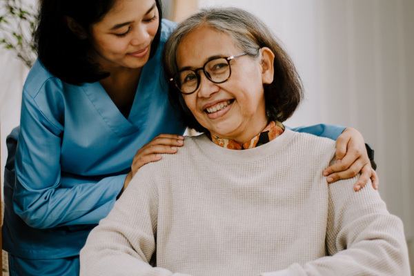 Older adult with their adult child - common mistakes seniors make is not having a proper power of attorney